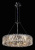 Светильник подвесной Crystal Lux LIRICA SP10 D610 CHROME/GOLD-TRANSPARENT Светильник подвесной Crystal Lux LIRICA SP10 D610 CHROME/GOLD-TRANSPARENT