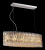 Светильник подвесной Crystal Lux LIRICA SP10 L900 CHROME/GOLD-TRANSPARENT Светильник подвесной Crystal Lux LIRICA SP10 L900 CHROME/GOLD-TRANSPARENT