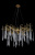 Люстра Crystal Lux REINA SP8 D1000 GOLD PEARL
