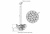 Люстра Crystal Lux EMILIA SP6 GOLD