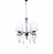 Подвесная люстра Lumina Deco Alessia LDP 1726-4 (WT)