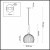 Подвесной светильник Runga 4766/1 Подвесной светильник Runga 4766/1