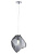 Светильник подвесной Crystal Lux NUESTRO SP1 CHROME/SMOKE