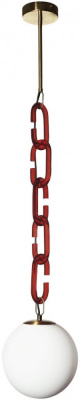Подвесной светильник Chain 10128P Red