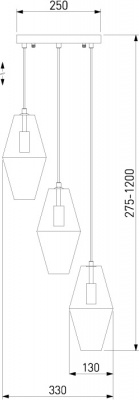 Подвесной светильник Prism 50236/3