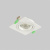 Светильник встроенный Crystal Lux CLT 002C1 WH V2