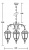Уличный светильник подвесной ARSENAL S 91270S/3/16 Gb