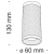 Потолочный светильник Maytoni C036CL-01W
