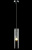 Светильник подвесной Crystal Lux BELEZA SP1 F CHROME Светильник подвесной Crystal Lux BELEZA SP1 F CHROME